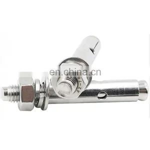 Fastener Hardware Sleeve Anchor Bolt Type Hex Head Sleeve Anchor With Hex Nut and Washer Stainless thumbnail-5