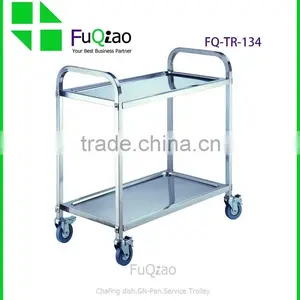 Factory Price High Quality Metal Hotel Service Large Dinner Trolley With Wheel thumbnail-5