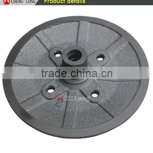 Black Coating V Belt Pulley Iron Casting thumbnail-1
