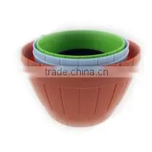 Plastic Round Flowers Planters With Many Size thumbnail-1
