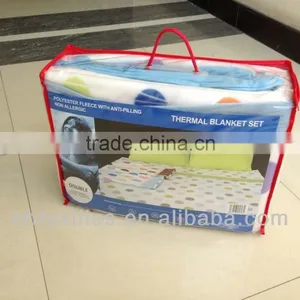 2013New Design 100%polyester Fleece Bedding Set thumbnail-1