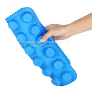 12Cups Food Grade Silicone  Round Cake Mould Cupcake Tin Muffin Mold Tray Baking Pan thumbnail-4