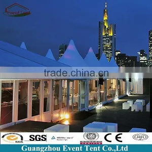 Low Price Colored Aluminum Mongolian Yurt for Green House for Wholesales thumbnail-4