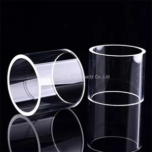 Cutting Transparent Quartz Glass Tube Large Diameter Quartz Tube thumbnail-2