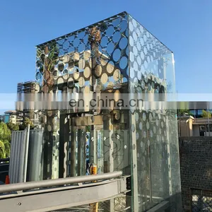 Custom Outdoor Glass Panels Silk Screen Printing Tempered Laminated Building Glass thumbnail-4