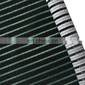 Garden Sun Reflective Aluminum Shade Net Woven Fabric Silver Shade Tarp Mesh Heat Control for Car and Dogs thumbnail-3