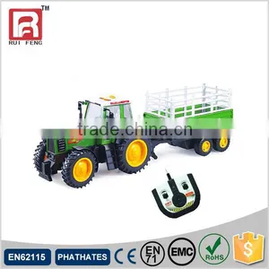 Green Color Plastic RC Toy Trucks And Trailers thumbnail-1