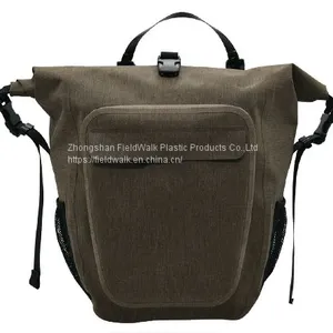 27L Multi-functional Waterproof Bike Pannier Bag Bike Rear Rack Tail 600D Fit Fabric Bike Side Bag thumbnail-1