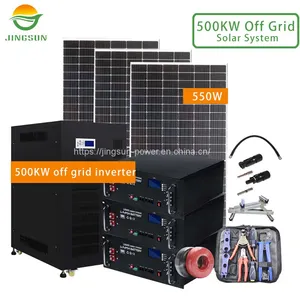 500KW Solar System 550W Panels thumbnail-1