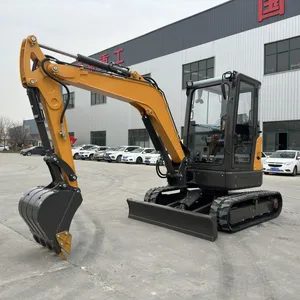 Multi-Functional Backhoe Hydraulic Mini Excavator for Broken Soil With Ripper Tooth / Ripper Hookripper thumbnail-3