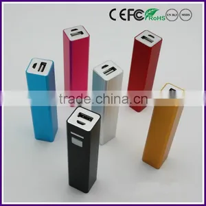 2015 Hot Aluminum Power Bank With 2600mAh for Smartphone thumbnail-4