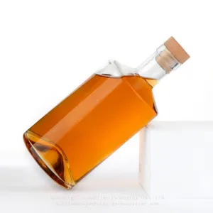 750 Ml Spirit Liquor Glass Bottle for Vodka Rum Brandy Gold Supplier SinoBottles Packaging thumbnail-1