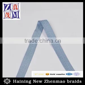 Grey Color 100% Polyester Inelastic Flat Luggage Belt Wholesale Ribbon thumbnail-2