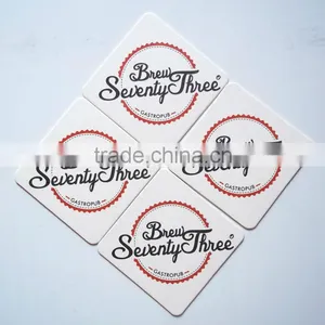Silicone Coaster, Custom Rubber Cardboard Coaster, 2D/ 3D Paper Coasters for Beer thumbnail-3