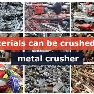 Crushing More Than 100 Kinds of Solid Metal Materials Metal Crusher Machine thumbnail-2