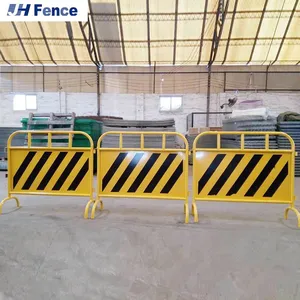 Customized PVC Coated Crowd Control Barrier Temporary Fence Waterproof Sustainable thumbnail-5