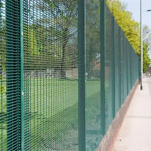 Galvanized Steel PVC Coated 3D V Bending Welded Wire Mesh Fence Panel for Farm & Garden thumbnail-1