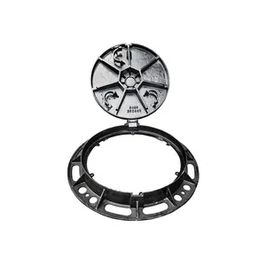Lubao Ductile Iron φ700*850 Circlip Manhole Cover Manufacturer, Heavy-duty Manhole With Five Protections for Telecommunications and Power Sewers thumbnail-5