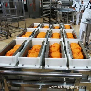 Industrial Dough Mould Cart for Bread Crumbs Production Line Dough Tray Trolley thumbnail-2