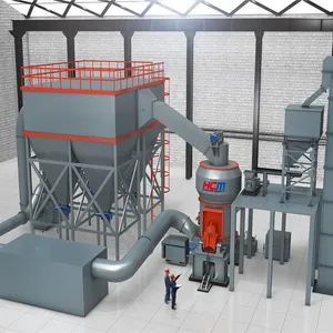HCM China HLM1700 Large Vertical Roller Mill for Water Slag Grinding | 325 Mesh 99% Passing Rate, 10-15t/h Output thumbnail-3