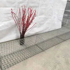 Welded Gabion Box With Square Hole Design, Ideal for Garden Borders thumbnail-5