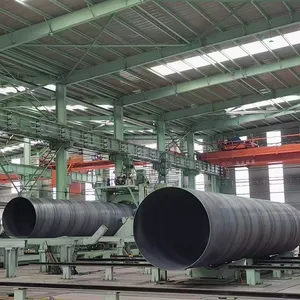 Best Quality S235J0H S235J2H ERW Pipe 6'' 8'' 10'' ERW Welded Steel Pipe Iron Pipe thumbnail-4