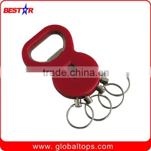Plstic Bottle Opener With Keychains thumbnail-1