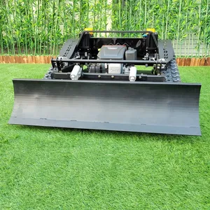 16Hp Industrial Gasoline Engine Single Cylinder Rubber Track Remotely Controlled Bush Trimmer thumbnail-3