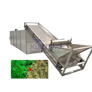 High Efficiency Grass Dryer Marijuana Leaves Alfalfa Moringa Leaf Drying Machine EPC thumbnail-1