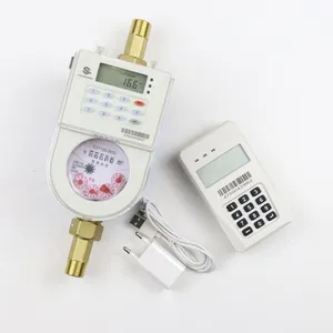 DN15~25mm R100 Sts Prepaid Smart Water Meter With Valve Control thumbnail-2