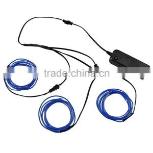 Extra-thin 1.3MM Flexible EL Light Wire With 3V Portable EL Inverter thumbnail-2