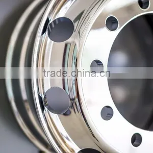 We Are Factory---24.5x8.25 Alcoa Dura Bright Similar Truck Wheel, PCD285.75 mm thumbnail-1