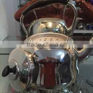 Stainless Steel Boiling Whistling Kettle 4L With Anti-overflow Lid For Iran Market thumbnail-2