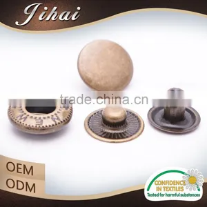 New Product Clothing Metal Button Prong Ring Snap Fastener thumbnail-5
