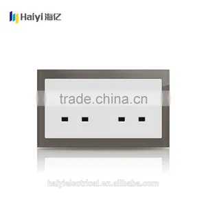 Wall Socket 250V 2 Gang 13A British USB Wall Socket With 2.1A USB Outlet thumbnail-3