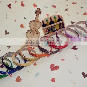 Wholesale Glitter Leather Bracelets thumbnail-1