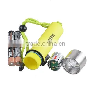 Professional Waterproof Torch XPE Q5 800lm Led Diving Torch thumbnail-5