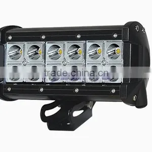 36W 12 LED 2520lm Brightness Aluminum Bracket LED Light Bar Car thumbnail-3