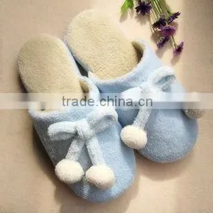 pu Ladies Slipper/plush Slippers/plush Warm Slippers for Winter thumbnail-1