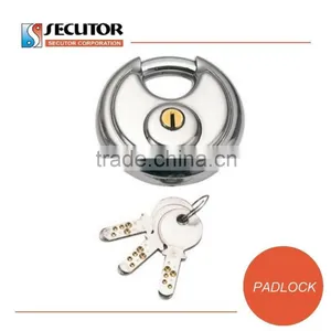 Taiwan 304 Stainless Steel 9 Pins in 3 Rows Mechanism Waterproof Discus Padlock thumbnail-3