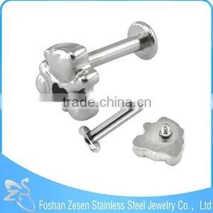 2016 Stainless Steel 16g Lip Rings Piercing Labret Jewelry Piercing Labret Studs thumbnail-6