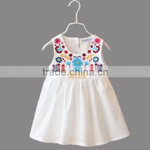 New Products Crazy Selling Flower Girl Dresses Ruffle Skirt, Girls Wedding Dress,kids Real Silk Ribbon Frocks thumbnail-5