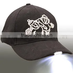 Factory Supply Customized Logo LED Light Baseball Cap thumbnail-3