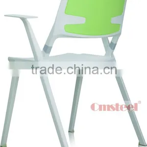 Stackable Outdoor Chair, PP Stackable Coffee Chair thumbnail-2