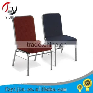 Cheap Navy Blue Stackable Church Chair thumbnail-1