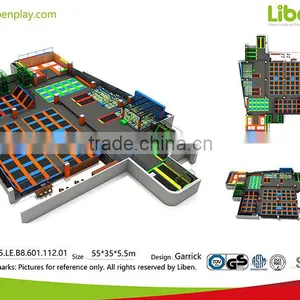Commercial Equipment Factory Price Big Trampoline thumbnail-1