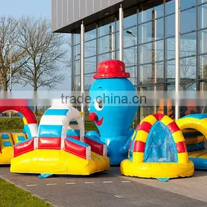 Funny Adult Inflatable Obstacle Course Inflatable Octopus Playground for Sale thumbnail-5