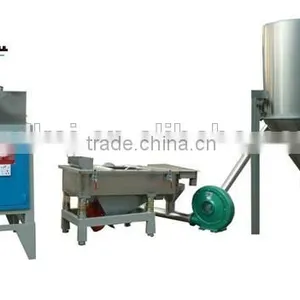 Italy Hot Sale HDPE/LDPE Films Double Stage Waste Plastic Recycle Granulating Line thumbnail-3