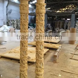 Artificial Sandstone Lighted Pillar thumbnail-1
