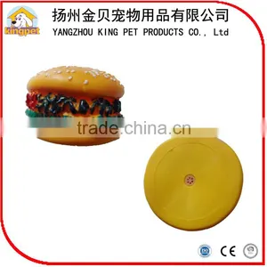 Factory Direct Sale Customized Plastic Singing Hamburger Toy for Dog thumbnail-1